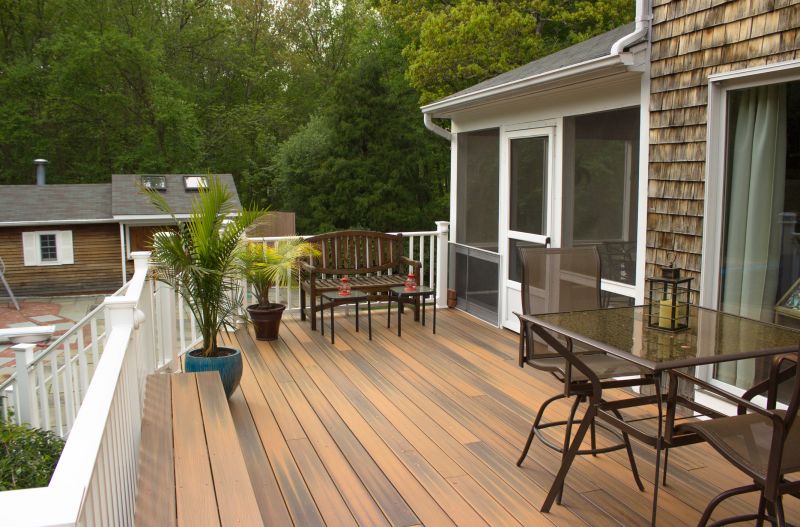 Completed Deck with Furniture